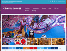 Tablet Screenshot of eyesgallery.com